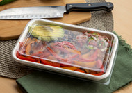 Introducing Low-Profile Vented RPET Lids for WorldView™ Rectangular Containers