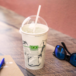 GreenStripe Paper Cold Cups & Lids