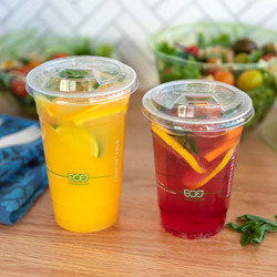 GreenStripe PLA Cold Cups & Lids