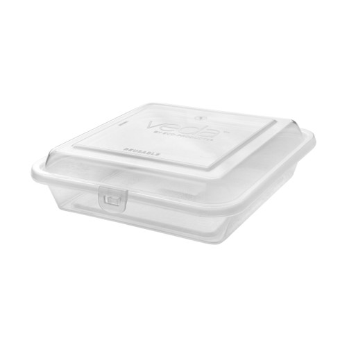 8in Clamshell, Reusable