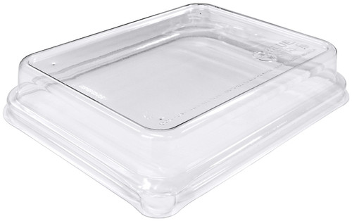 RPET Lid fits MF Rectangular Take-Out Containers 862 & 863