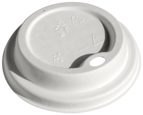89-Series Nourish moulded fibre hot cup lid