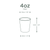 BP Hot Cup 120ml (4oz) Ø 62mm - FSC Mix