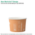 8oz World Art™ Paper Food Container