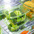 16oz Rectangular Deli Container & Lid, Green