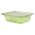 24oz Rectangular Deli Container & Lid, Green