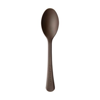 7in Vine™ CPLA Spoon, Brown