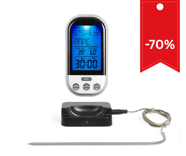 Brezžični digitalni termometer za žar