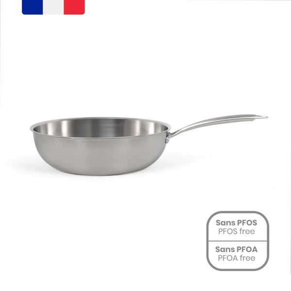 Brigade – wok iz nerjavečega jekla 28 cm