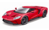 2017 Ford GT Red with Black Wheels "Special Edition" 1/18 Diecast Model Car by Maisto