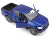 2019 Ford Ranger Lariat Sport Pickup Truck Dark Blue Metallic 1/27 Diecast Model Car by Maisto
