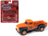 1954 Ford Pickup Truck "Gulf Oil" Orange (Dirty/Weathered) 1/87 (HO) Scale Model Car by Classic Metal Works