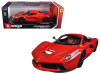 Ferrari LaFerrari F70 Red with Black Wheels 1/18 Diecast Model Car by Bburago