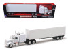 Kenworth W900 Plain White Unmarked 1/43 Model by New Ray