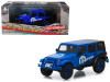 2012 Jeep Wrangler Unlimited "MOPAR" Off Road Edition Blue "All-Terrain" Series 1/43 Diecast Model Car by Greenlight