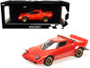 1974 Lancia Stratos Red Limited Edition to 300 pieces Worldwide 1/18 Diecast Model Car by Minichamps