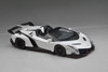 1/18 Kyosho Ousia Lamborghini Veneno Roadster (White w/ Red Line) Car Model