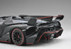 1/18 Kyosho Ousia Lamborghini Veneno Roadster (Black w/ Red Line) Car Model