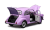 1/12 Sunstar 1960 Morris Minor 1000 Saloon (Purple) Diecast Car Model