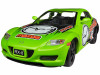 Mazda RX-8 Green #5 GT Racing 1/24 Diecast Car Model by Motormax Mazda RX-8 Green #5 GT Racing 1/24 Diecast Car Model by Motormax