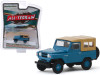 1968 Nissan Patrol Mt. Fuji Blue with Brown Top "All Terrain" Series 9 1/64 Diecast Model Car by Greenlight