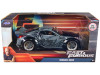 D.K.'s Nissan 350Z Gray and Black "Fast & Furious" Movie 1/24 Diecast Model Car by Jada
