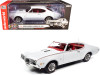 1/18 Auto World 1968 Oldsmobile Cutlass S W31 (White with Red Interior) Diecast Car Model