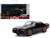 1977 Pontiac Firebird Black "Smokey and the Bandit" (1977) Movie "Hollywood Rides" Series 1/32 Diecast Model Car by Jada