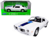 1972 Pontiac Firebird Trans Am White 1/24 - 1/27 Diecast Model Car by Welly