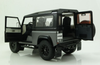 1/18 Kyosho Land Rover Defender 90 Short Wheelbase (Corris Grey & Santorini Black) Diecast Car Model