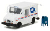 "United States Postal Service" (USPS) Long Life Postal Mail Delivery Vehicle (LLV) with Mailbox Accessory "Hobby Exclusive" 1/64 Diecast Model Car by Greenlight