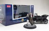 1/24 1925 Ford Model-T Touring (Open)-Black + Laurel and Hardy Figurine - Black Diecast Car Model