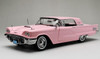 1/18 1960 Ford Thunderbird Hard Top - Pink Diecast Car Model