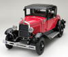 1/18 1931 Ford Model A Coupe - Aurora Red / Andalusite Blue Diecast Car Model