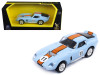 1965 Shelby Cobra Daytona Coupe Light Blue #11 1/43 Diecast Model Car by Road Signature