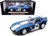 1/18 Shelby Collectible 1965 Shelby Cobra Daytona Coupe #98 Blue Diecast Car Model