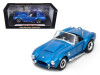 1/18 Shelby Collectibles 1966 Shelby Cobra Super Snake Blue Diecast Car Model