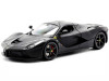 1/18 BBurago Signature Ferrari LaFerrari (Matte Black) Diecast Car Model