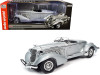 1/18 Auto World 1935 Auburn 851 Speedster Haze Gray Diecast Car Model