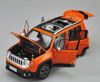 1/18 Dealer Edition Jeep Renegade (Orange) Diecast Car Model