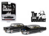 1955 Cadillac Fleetwood Series 60 Special Black "The Godfather" (1972) Movie "Hollywood Series" Release 14 1/64 Diecast Model Car by Greenlight