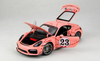 1/18 Schuco Porsche Cayman GT4 #23 Pink Pig Edition Diecast Car Model