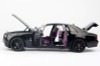 1/18 Kyosho Rolls-Royce Ghost (Black w/ Purple Interior) Diecast Car Model