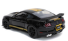 1/24 Bigtime Muscle 2020 Ford Mustang GT500 (Black w/ Gold Stripes) Diecast Car Model