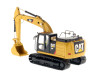 CAT Caterpillar 320F L Hydraulic Excavator with Operator "High Line Series" 1/50 Diecast Model by Diecast Masters