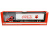 Truck Tractor with 53' Trailer "Drink Coca-Cola" Red and White 1/50 Diecast Model by Motorcity Classics