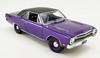 1/18 ACME 1969 Dodge Dart GTS 440 Vinyl Top (Purple) Diecast Car Model Limited