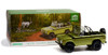 1/18 1975 Ford Bronco Sport - Medium Green Glow with Sunraysia Wheels, Tow Mirrors, Custom Roll Bar and Tube Front Bumper Diecast Car Model