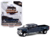 2019 Ford F-350 Lariat Dually Pickup Truck Blue Jeans Metallic "Dually Drivers" Series 6 1/64 Diecast Model Car by Greenlight