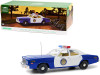 1975 Plymouth Fury "Osage County Sheriff" Blue and White 1/18 Diecast Model Car by Greenlight